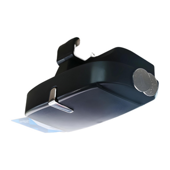 Auto Brillenbox für die Sonnenblende Schwarz