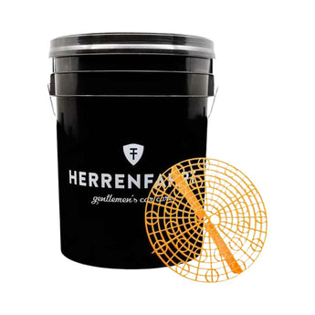 Herrenfahrt Wascheimer mit Grit Guard und Deckel | 20L