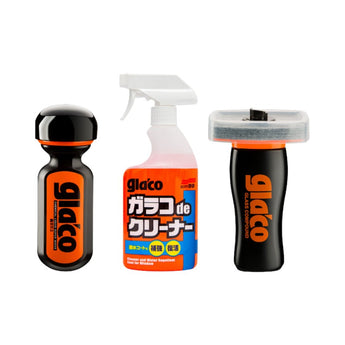 Soft99 Glaco Glasversiegelung Starter Set | 3-teilig