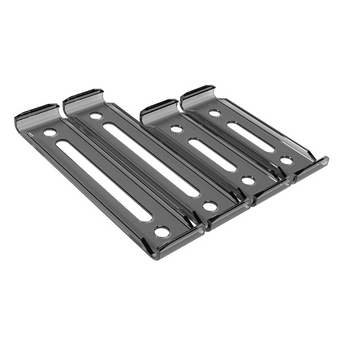 X-Click Rahmenloser Nummernhalter Set (Vorne und Hinten).